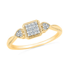 Affinity Squarish Diamond Ring