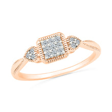 Affinity Squarish Diamond Ring