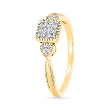 Affinity Squarish Diamond Ring