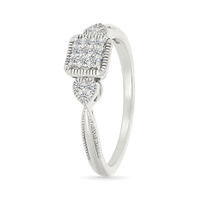 Affinity Squarish Diamond Ring