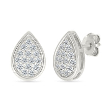 Radiant Gold & Diamond Studs
