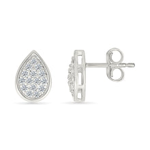Radiant Gold & Diamond Studs