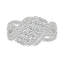 Party Pulse Diamond Ring