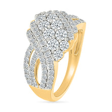 Party Pulse Diamond Ring
