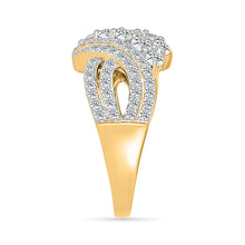 Party Pulse Diamond Ring