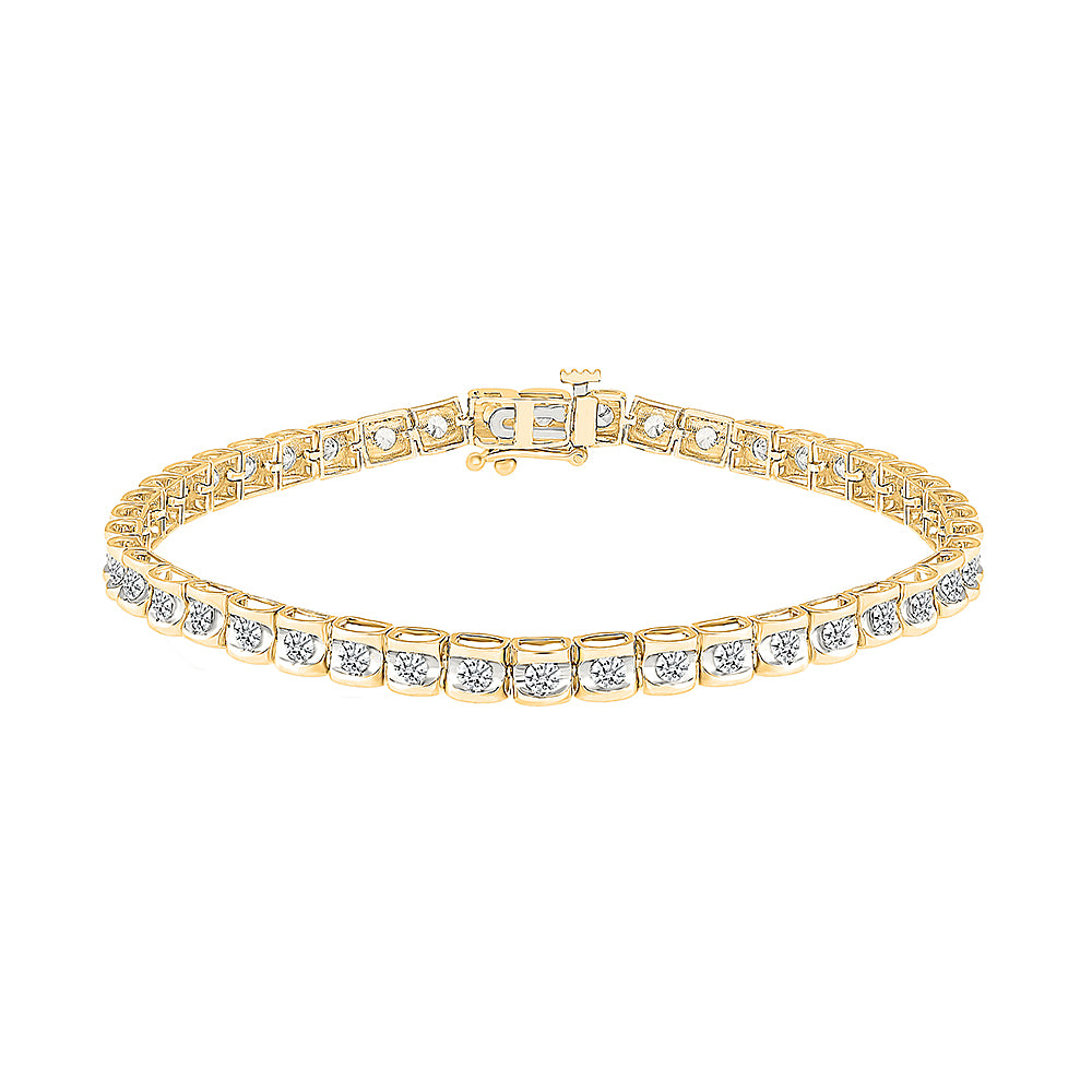 Showstopper Gold & Diamond Bracelet