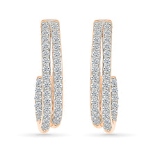 Ethereal Sparkle Hoops Earrings