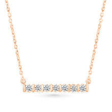 Minimalist Sparkle Bar Necklace