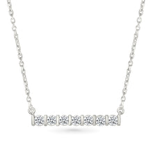 Minimalist Sparkle Bar Necklace