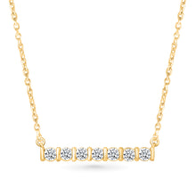 Minimalist Sparkle Bar Necklace