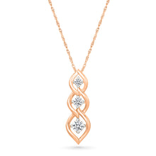 Intertwined Timeless Diamond Pendant