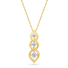 Intertwined Timeless Diamond Pendant