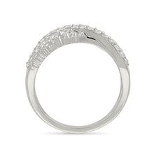 Intertwined Sparkle Diamond Ring
