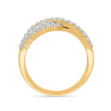 Intertwined Sparkle Diamond Ring