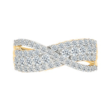 Intertwined Sparkle Diamond Ring