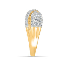 Intertwined Sparkle Diamond Ring