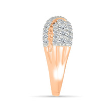 Intertwined Sparkle Diamond Ring