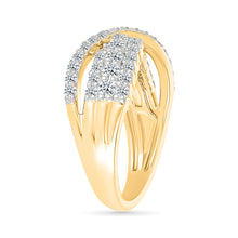 Intertwined Sparkle Diamond Ring
