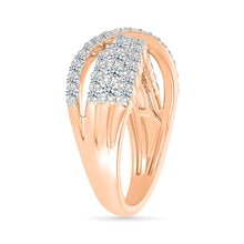 Intertwined Sparkle Diamond Ring