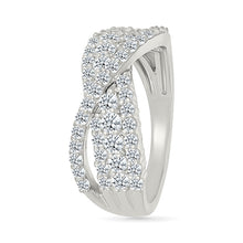 Intertwined Sparkle Diamond Ring