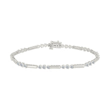 Gleaming Starlight Gold & Diamond Bracelet
