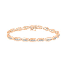 Intertwined Sparkle Gold & Diamond Bracelet