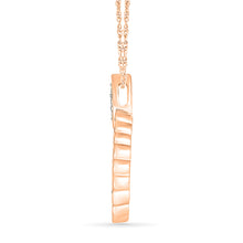 Teardrop Diamond Halo Pendant