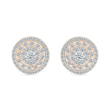 Starry Diamond Cluster Earrings