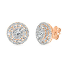 Starry Diamond Cluster Earrings