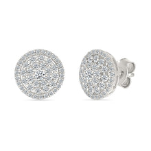 Starry Diamond Cluster Earrings
