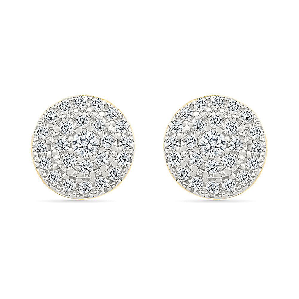 Shimmering  Clusters Earrings