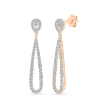 Dew-Kissed Diamond Danglers Earrings