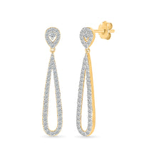 Dew-Kissed Diamond Danglers Earrings