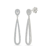 Dew-Kissed Diamond Danglers Earrings
