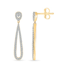 Dew-Kissed Diamond Danglers Earrings