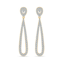 Dew-Kissed Diamond Danglers Earrings
