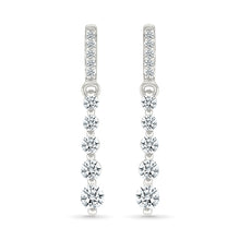 Twinkling Towers Hoops Earrings