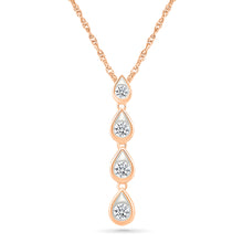 Eren Ovate Diamond Pendant