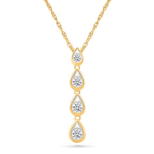 Eren Ovate Diamond Pendant