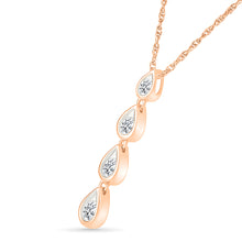 Eren Ovate Diamond Pendant