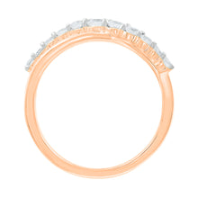 Intertwined Wavy Ring