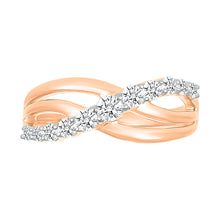 Intertwined Wavy Ring