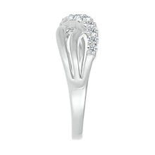 Intertwined Wavy Ring