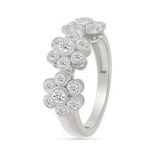 Floral Bloom Diamond Ring