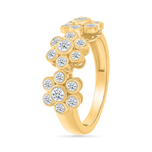 Floral Bloom Diamond Ring