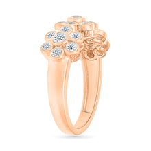 Floral Bloom Diamond Ring