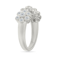Floral Bloom Diamond Ring