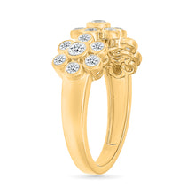 Floral Bloom Diamond Ring