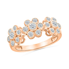 Floral Bloom Diamond Ring
