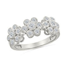 Floral Bloom Diamond Ring